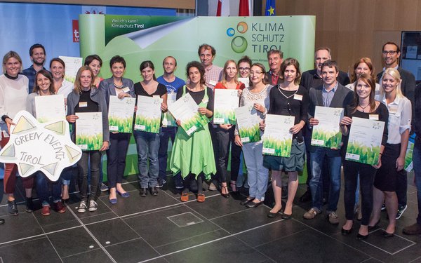 Auszeichnungsveranstaltung 2015 Auszeichnung