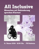 Event-Bild Kulturerlebnis: All inclusive - Menschen mit Behinderung sprechen Klartext
